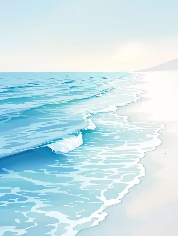 浅蓝海岸